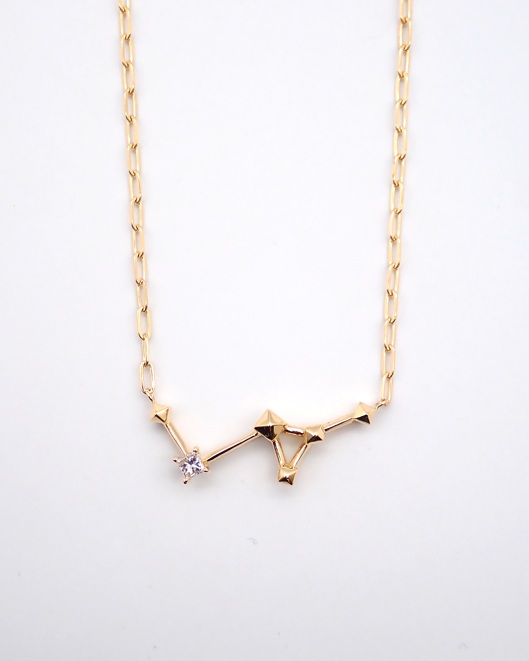 TOBExx | K18 射手座 ペンダント ネックレス 天然ダイヤモンド TOBExx | K18 射手座 ペンダント ネックレス 天然ダイヤモンド