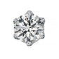 0.3ct Diamond Stud Pierce (D,VVS,H&C) / K18WG